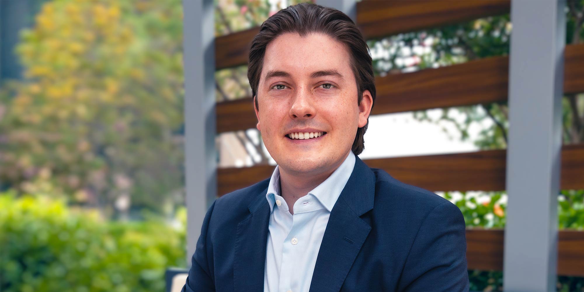 Portrait of Sam Talkington, associate at TRIA Capital Partners, Dallas, Texas